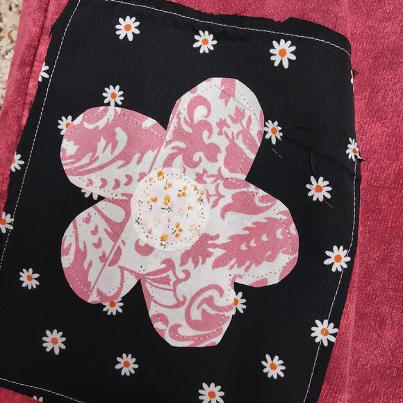 3539 Size 2X Zenana Mineral Washed Upcycled Pull On Pants with Raw Hem,NWT. - Picture 3 of 7